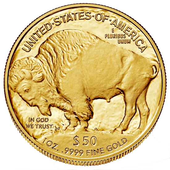 2016 W Proof American Gold Buffalo Reverse